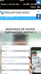 Mobile Screenshot of maquiempanadas.com